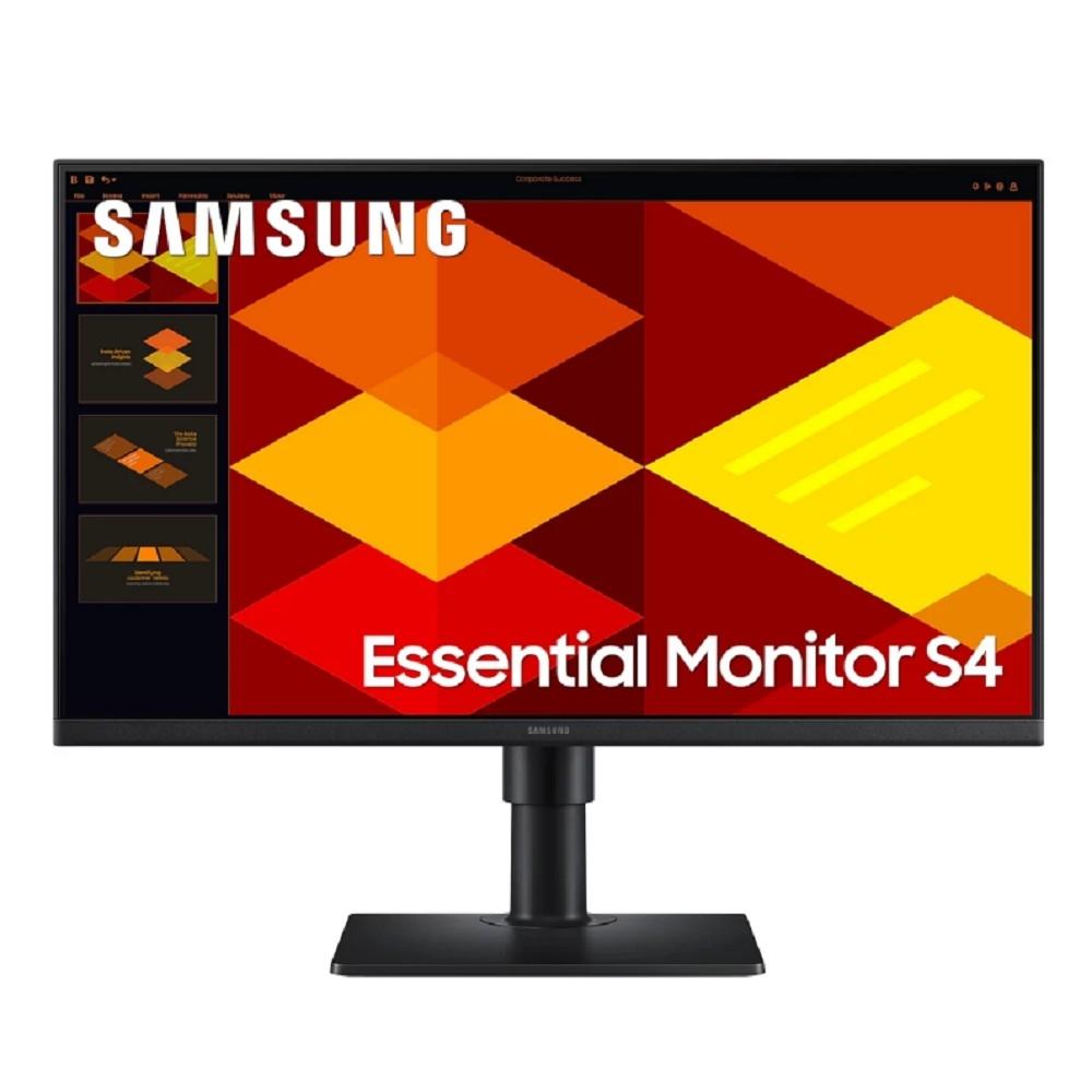 LCD Samsung 23.6" S24D400GAI  {IPS 1920x1080 100Hz 5ms 250cd 16:9 2xHDMI DisplayPort 2xUSB HAS Pivot Internal Vesa}[LS24D400GAIXCI]