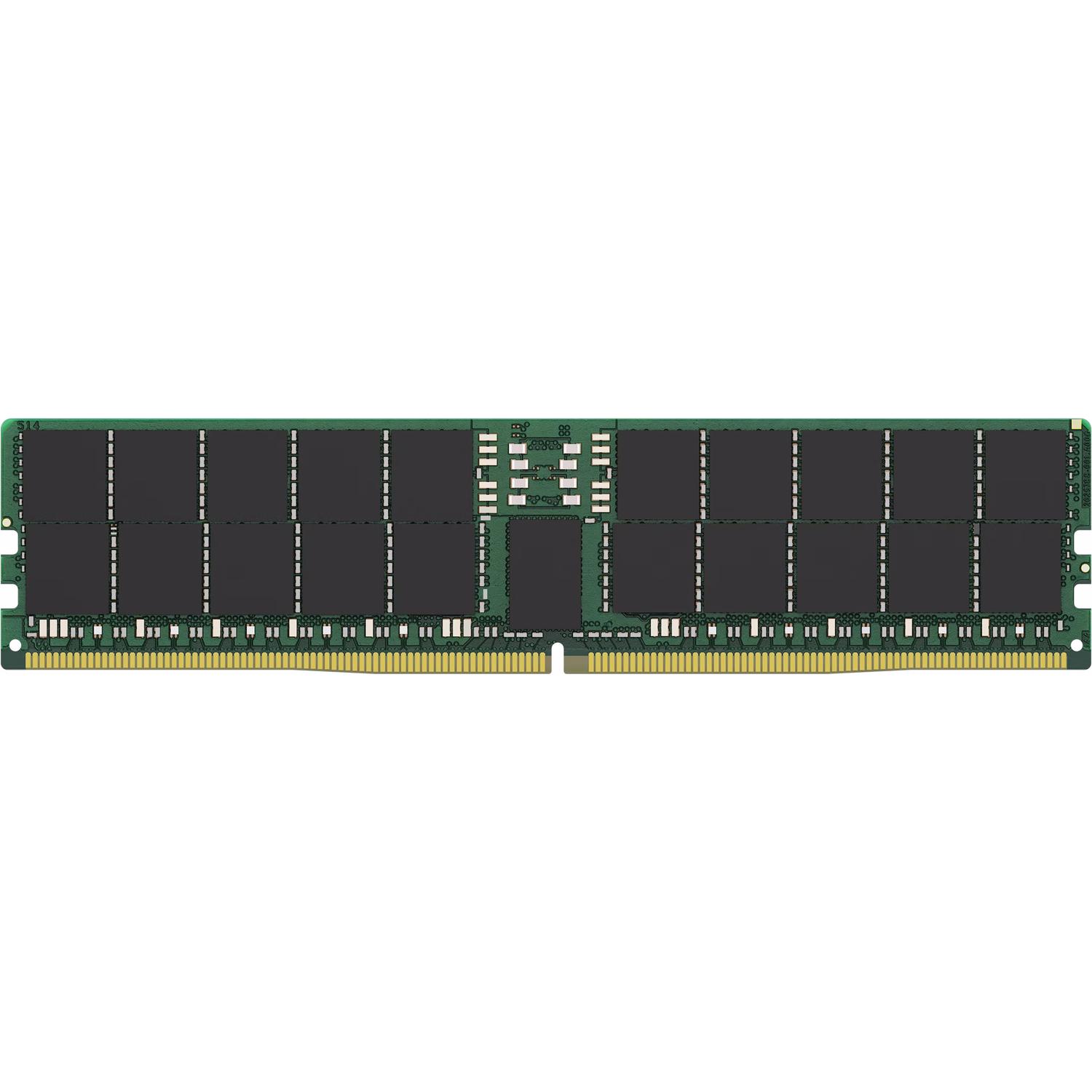 Память оперативная/ Kingston 64GB 6400MT/s DDR5 ECC Reg CL52 DIMM 2Rx4 Micron D