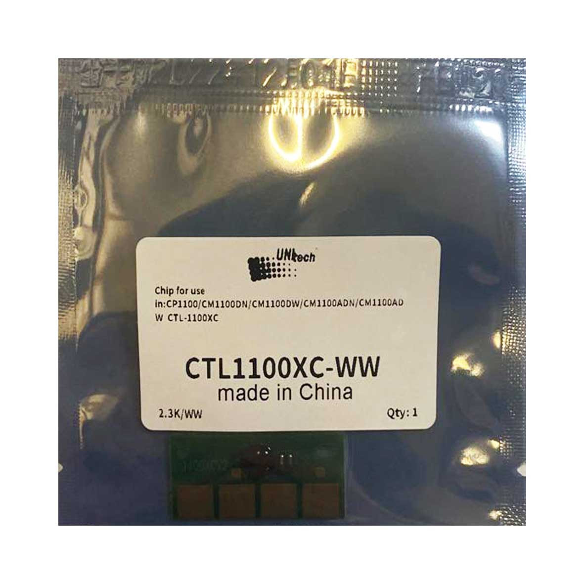 Чип к-жа для Pantum CP1100 /CM1100 (2.3K) CTL-1100XC cyan UNItec…