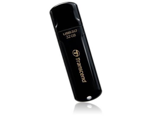 Флеш накопитель 32GB Transcend JetFlash 700, USB 3.1, Черный