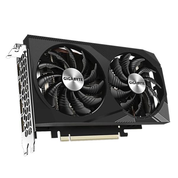 Видеокарта GIGABYTE RTX3050 WINDFORCE OC 8GB GDDR6//RTX3050, HDMI, DP, DVI, 8G,D6