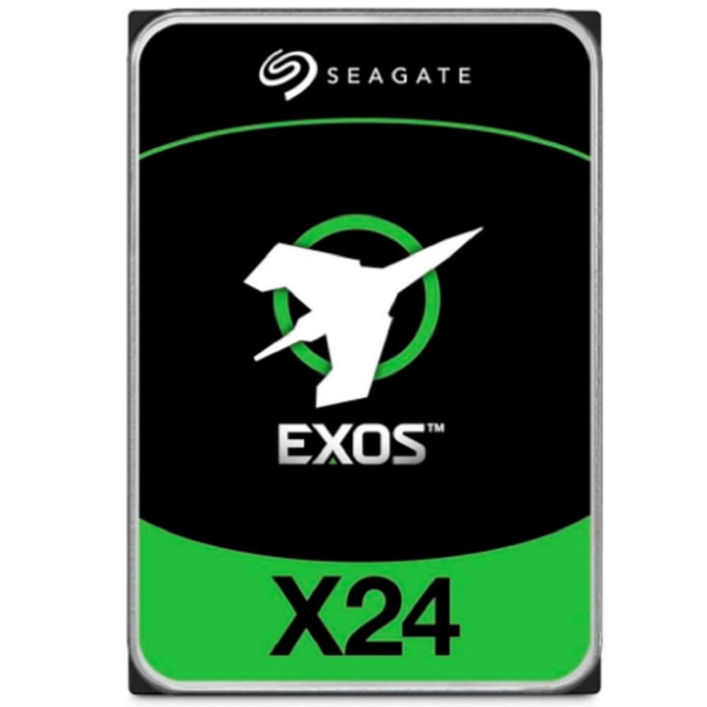 Жесткий диск Seagate Exos X24 HDD 3.5" SAS 24Tb, 7200 rpm, 512Mb buffer, 512e/4Kn, CMR, ST24000NM007H, 1 year
