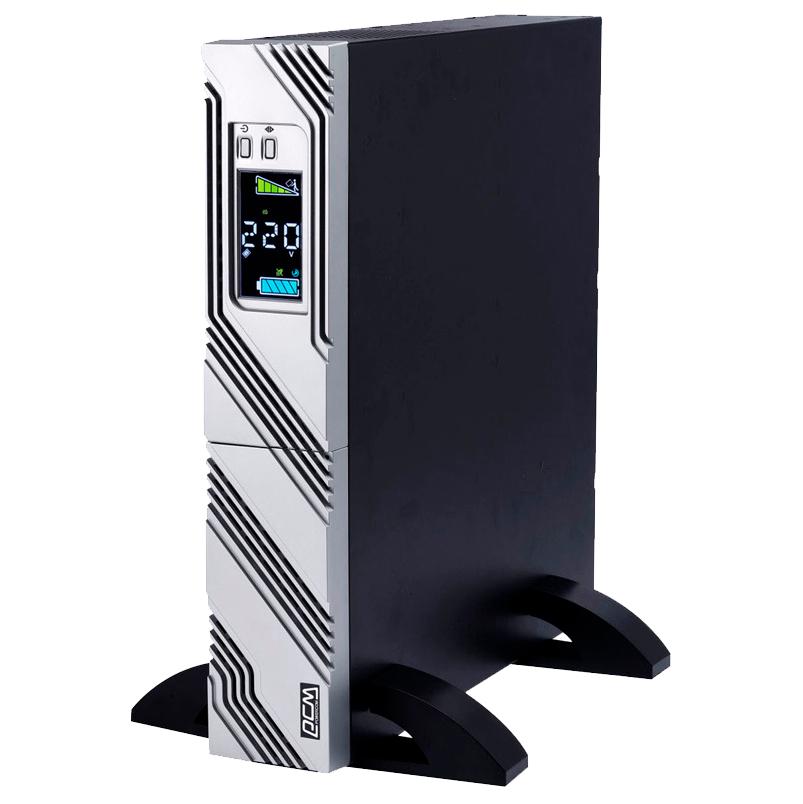 ИБП SRT-2000A, линейно-интерактивный, 2000ВА, 1800Вт, LCD, Rack/Tower, 8 розеток IEC320 C13 и 1 розетка C19 с резервным питанием, USB, RS-232, слот под SNMP карту, EPO, защита RJ45, ШхГхВ 428х563х84мм., вес 27.5кг./ UPS POWERCOM SRT-2000A, line-interactive, 2000VA, 1800W, LCD, Rack / Tower, 8 IEC320 C13 sockets and 1 C19 sockets with redundant power supply, USB, RS-232, SNMP card slot, EPO, RJ45 protection, WxDxH 428x563x84mm. , weight 27.5kg.