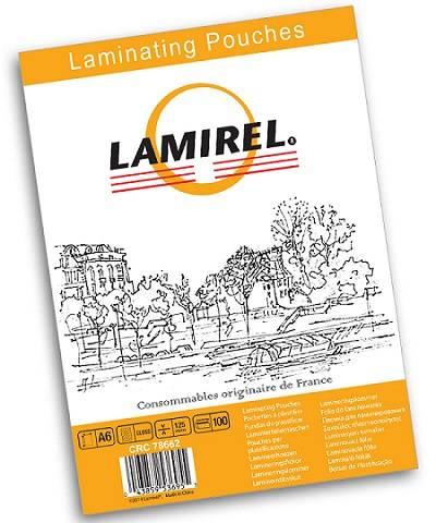 Lamirel Пленка для ламинирования А6, 125мкм, 100 шт.