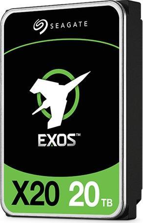 Жесткий диск/ HDD Seagate SATA3 20Tb Exos X20 7200 256Mb OFFICIAL RECERTIFIED 1 year warranty