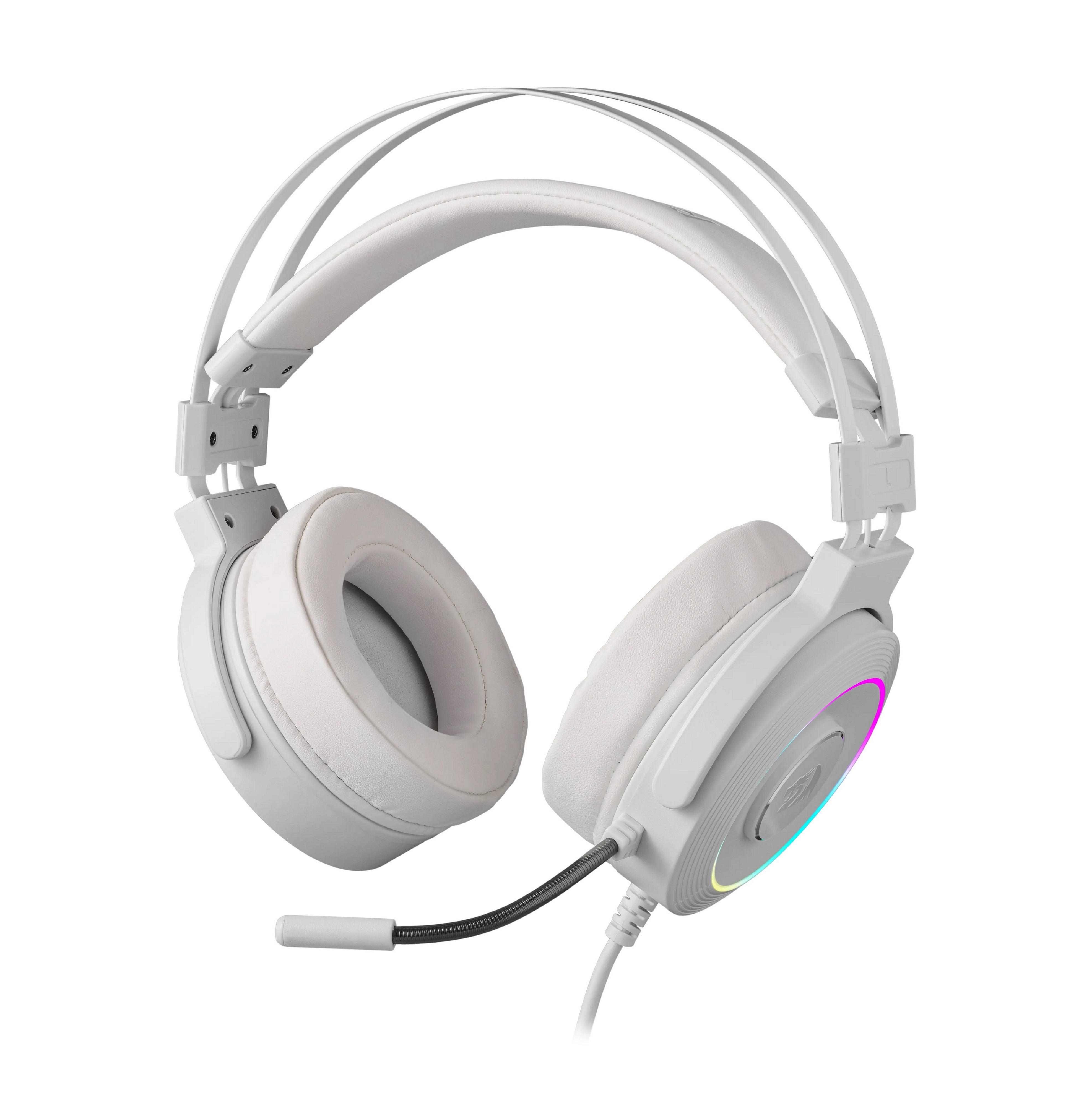 Redragon Игровая гарнитура Lamia 2 Белые, RGB, звук 7.1, USB