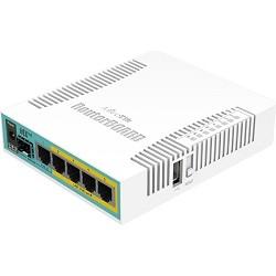 MikroTik RB960PGS Маршрутизатор проводной, hEX PoE, 1х SFP, 128MB RAM, 5x Gigabit LAN, USB, plastic case and PSU