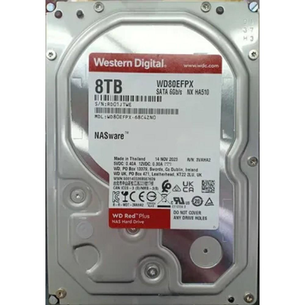 8TB WD Red Plus WD80EFPX  SATA3
