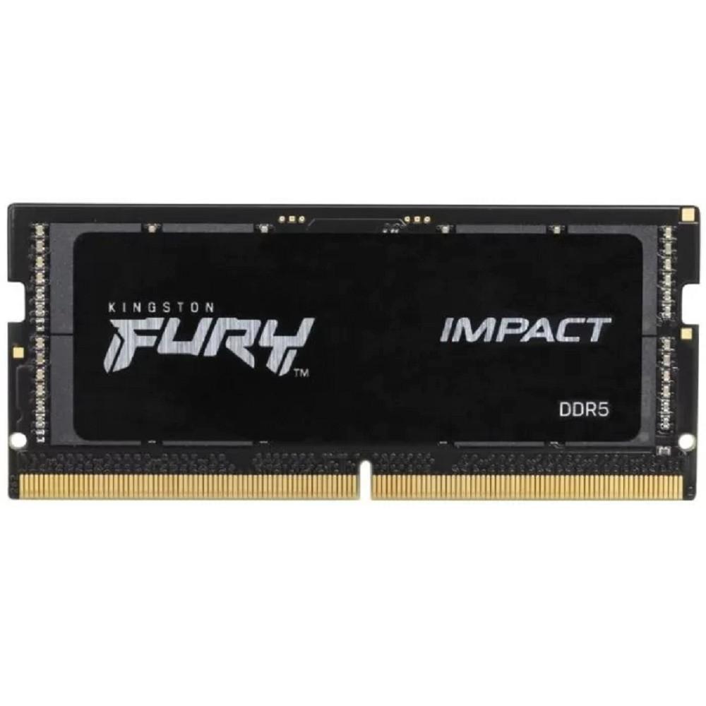 Оперативная память Kingston DDR5 16GB 6000MT/s CL38 1,35V SODIMM FURY Impact PnP