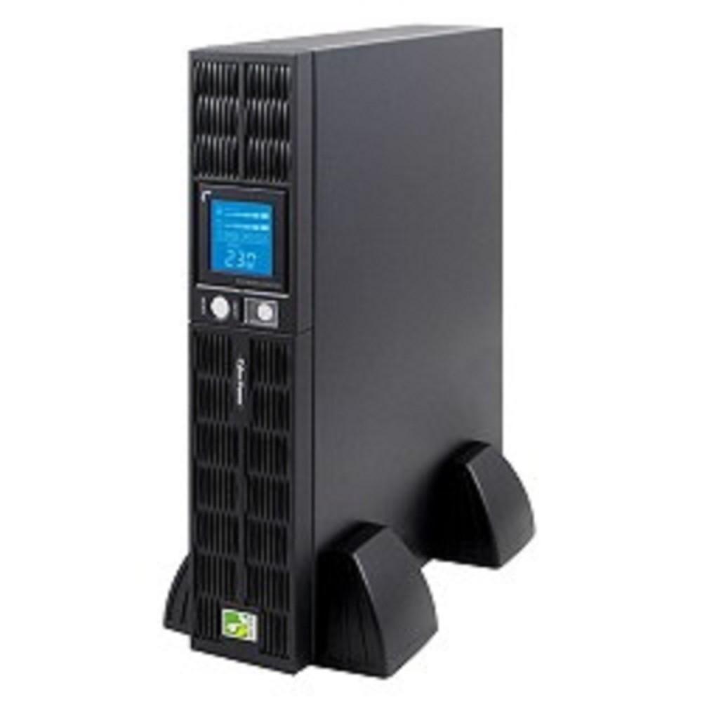 ИБП CyberPower PR1500ELCDRT2U {Line-Interactive, 1500VA/1350W, USB/RJ11/45 (8 IEC), 12В/7 Ач х 4}