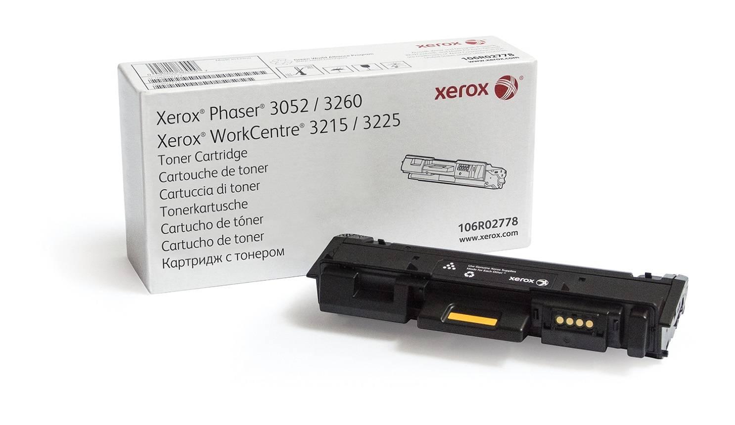 Тонер-картридж XEROX Phaser 3052/3260/WC 3215/25 3K