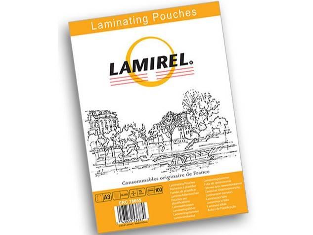 Lamirel Пленка для ламинирования А3, 75мкм, 100 шт.