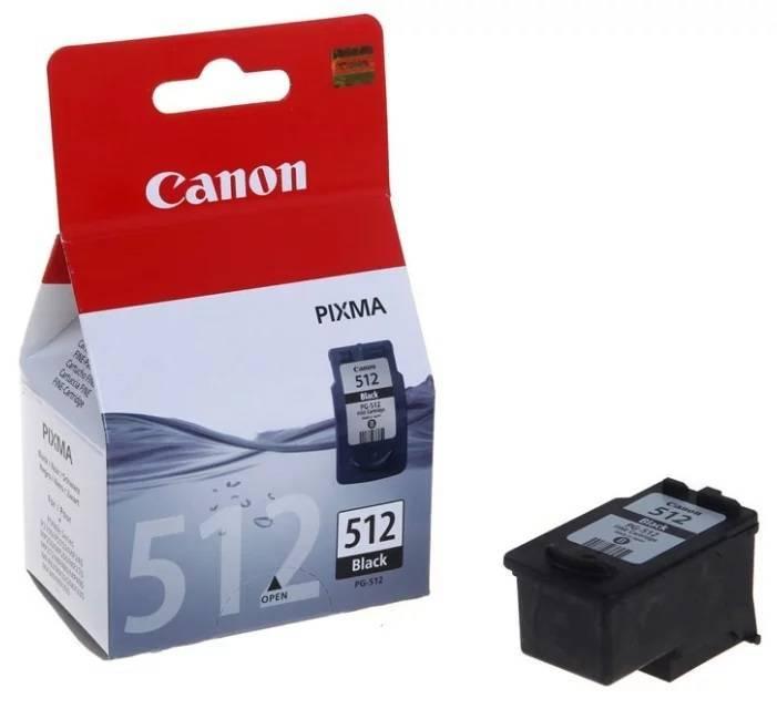 Картридж CANON PG-512 черный, 15 мл, 400 страниц