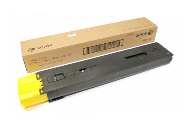 Тонер-картридж Xerox Color C60/C70, 34К (O) жёлтый 006R01662