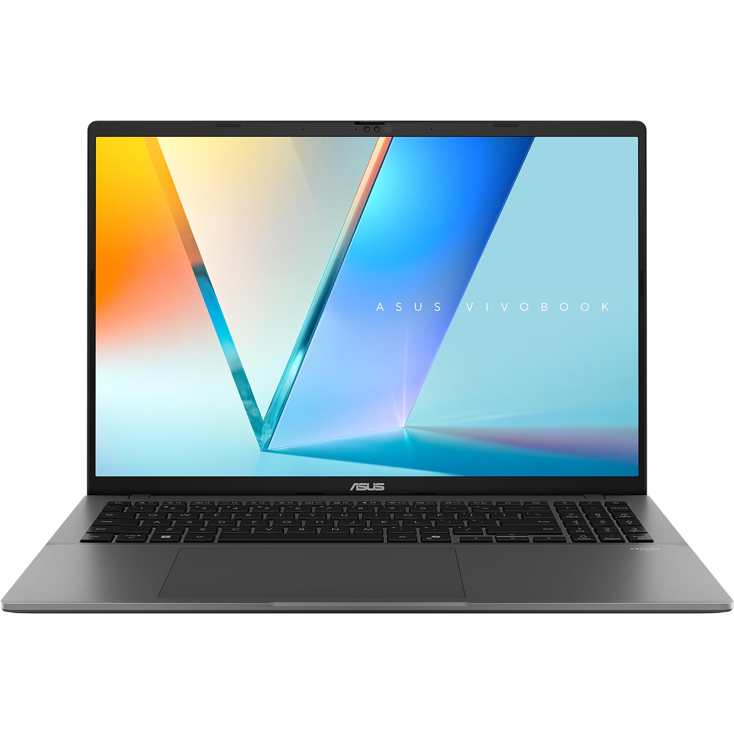 Ноутбук/ ASUS S3607AA-SH112 16"(1920x1200 OLED)/Intel Ultra 7  355(1.7Ghz)/16384Mb/1024PCISSDGb/noDVD/Int:Shared/Cam/BT/WiFi/70WHr/war 1y/1.7kg/Matte Gray/noOS