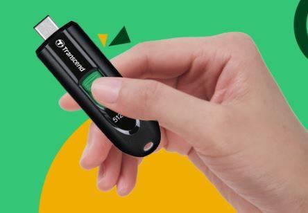 Флеш накопитель 128GB Transcend JetFlash 790C Type-C USB 3.2 Gen 1