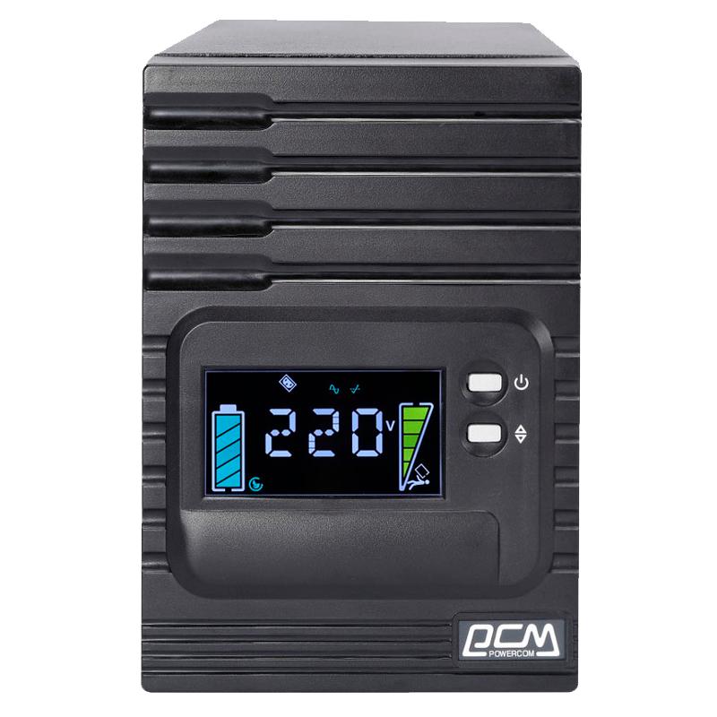 Источник бесперебойного питания Powercom Smart King Pro+ SPT-2000 LCD 1600Вт 2000ВА черный/ UPS Powercom Smart King Pro+ SPT-2000 LCD 1600W 2000Va black