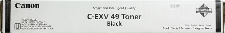 Тонер CANON C-EXV49 BK чёрный, 36 000 страниц