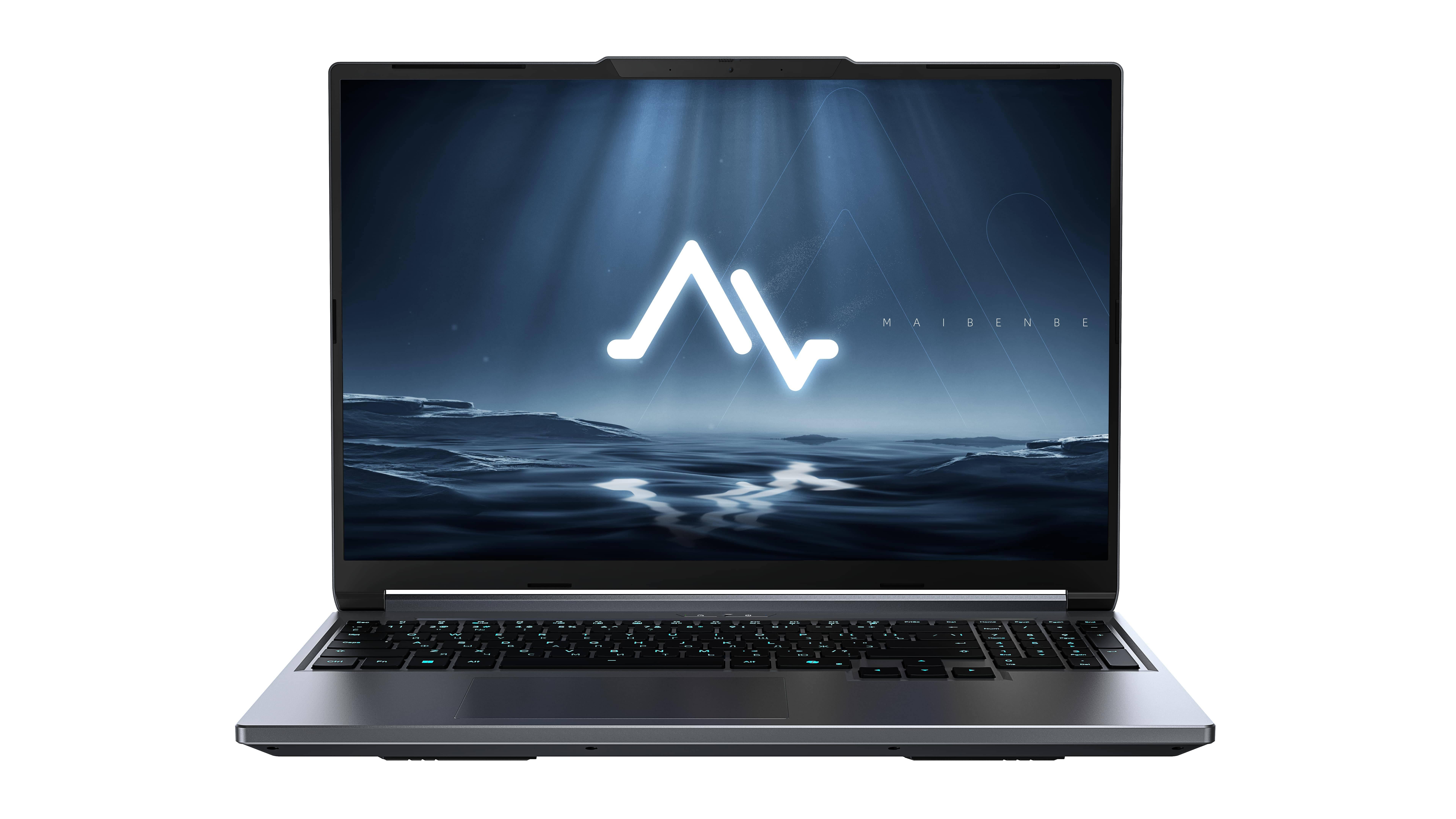 Ноутбук Maibenben X16C-i73756 16" QHD IPS 180Hz, Intel Core i7-13700HX, 16Gb, 1Tb SSD, NVidia RTX5060 8Gb, Linux, серый