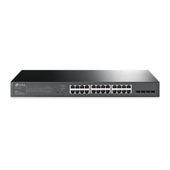 TP-Link SG2428P Omada 24-портовый гигабитный РоЕ-коммутатор Smart с 4 SFP-слотами