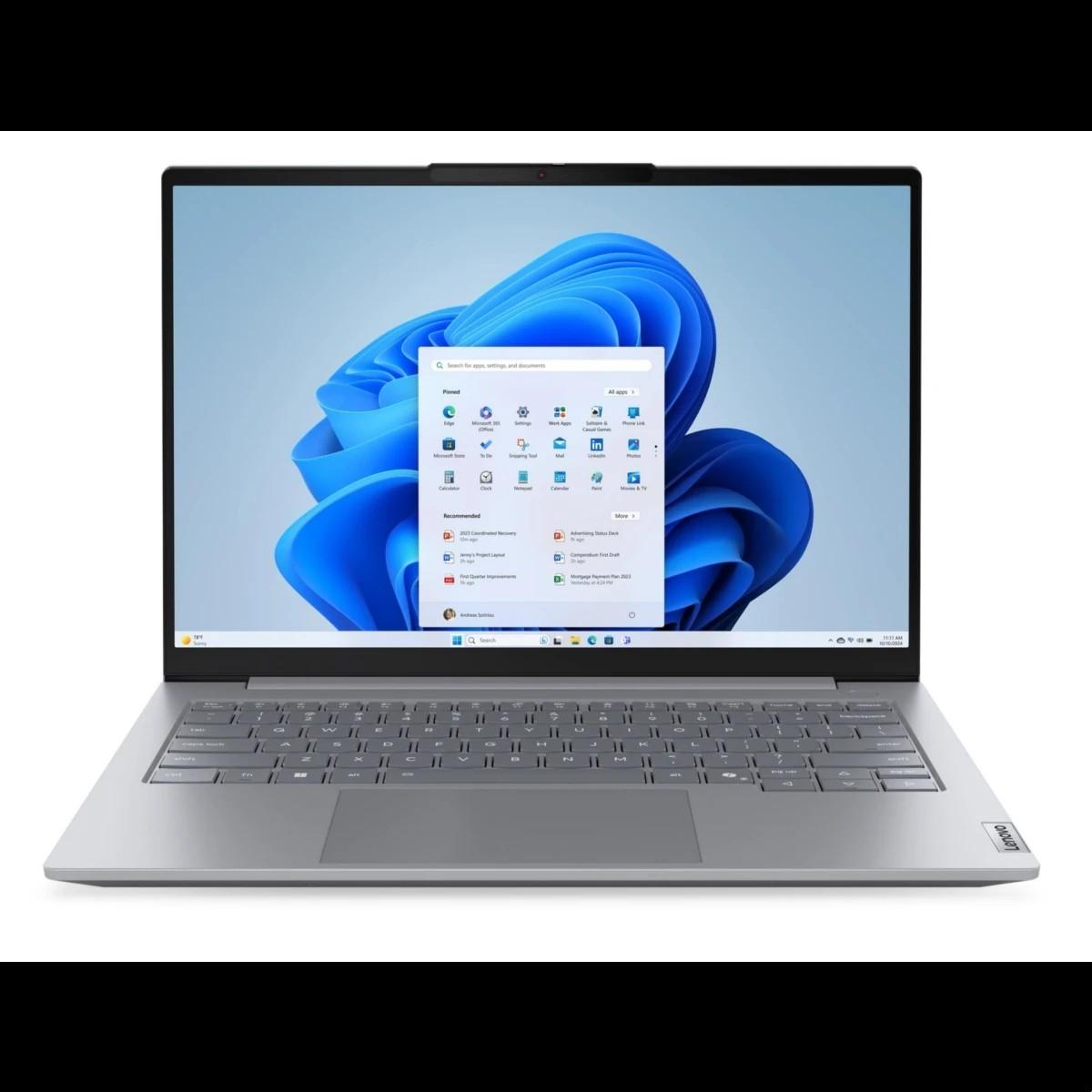 Lenovo ThinkBook 14 G8 IAL [21SJ002AGQ] (КЛАВ.РУС.ГРАВ.) Arctic Grey 14" {WUXGA IPS Ultra 5 225U/16GB/512GB SSD/DOS/+Case/PC-bottom}