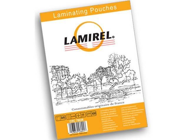 Lamirel Пленка для ламинирования А4, 100мкм, 100 шт.