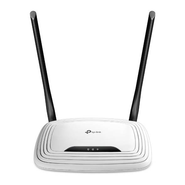 TP-Link TL-WR841N Wi-Fi роутер N300, до 300 Мбит/с на 2,4 ГГц, 2x5dBi антенны, LAN 4x10/100 Мбит/с, WAN 1x10/100 Мбит/с