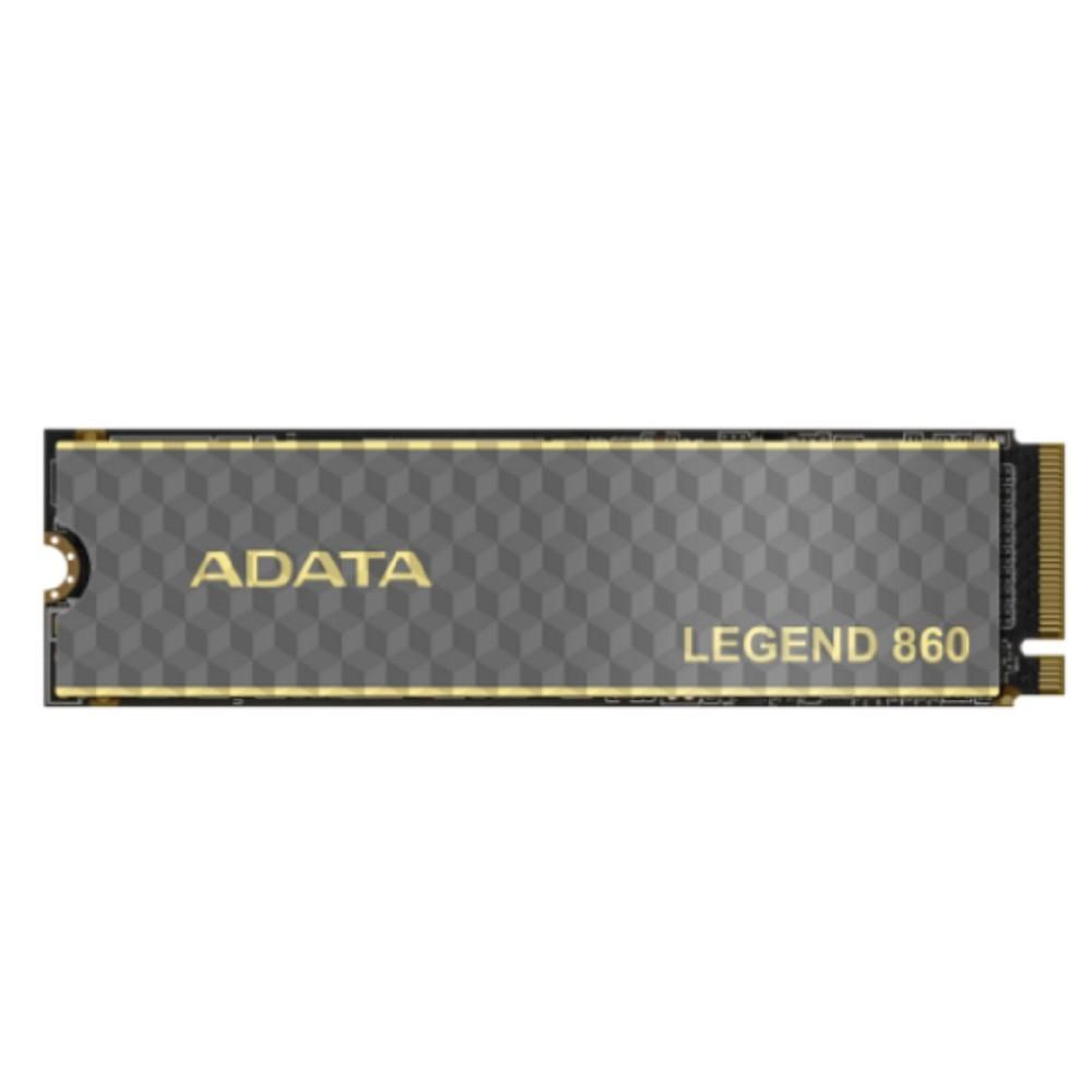 A-DATA SSD 500GB LEGEND 860 SLEG-860-500GCS PCI-E 4.0 x4, up to 5000/3000Mbs, 3D NAND, 160TBW, NVMe 1.4, 22x80mm, радиатор