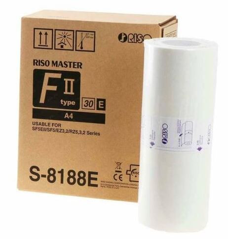 Мастер-пленка А4 Riso RZ/EZ/SF FII type 30 E (O) S-8188E/S-4250E отгружается только в чётном кол