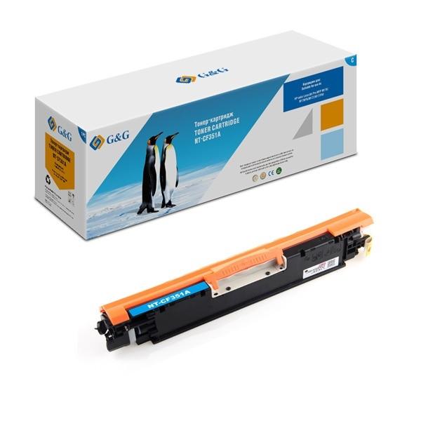 GG-CF352A G&G Тонер-картридж желтый для НР LaserJet Pro Color M176/176FN/M177/M177FW (1000стр)
