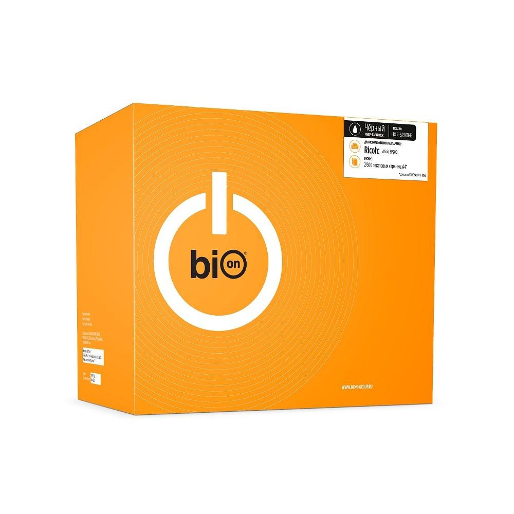 Bion SP201HE Картридж для Ricoh SP211/SP213/SP220 (2600  стр.), Черный, с чипом, BCR-SP201HE