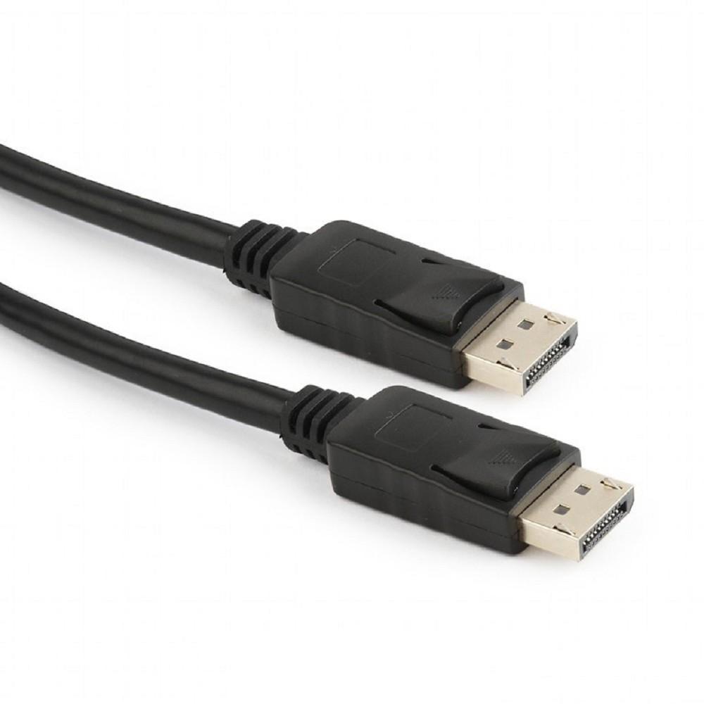 Bion Кабель DisplayPort v1.4, 20M/20M, скорость передачи до 25,92 Гбит/с, 8K, фиксирующая защелка, 2 м, черный [BXP-CC-DP4-020]