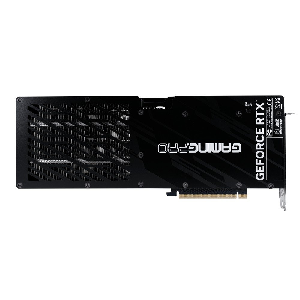 Видеокарта Palit PCI-E nVidia GeForce<RTX5080 16GB   GAMINGPRO > GDDR7 256b, HDMI DPx3  (NE75080019T2-GB2031A) 