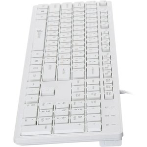 Клавиатура Oklick 500M белый USB slim Multimedia  [1061586]