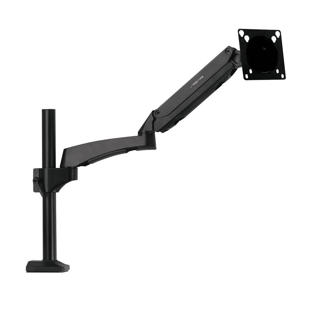 Кронштейн Kromax OFFICE-11 черный для мониторов LCD 15"-32", настольный, VESA 75x75/100x100, высота до 400мм, наклон ±45, 20226