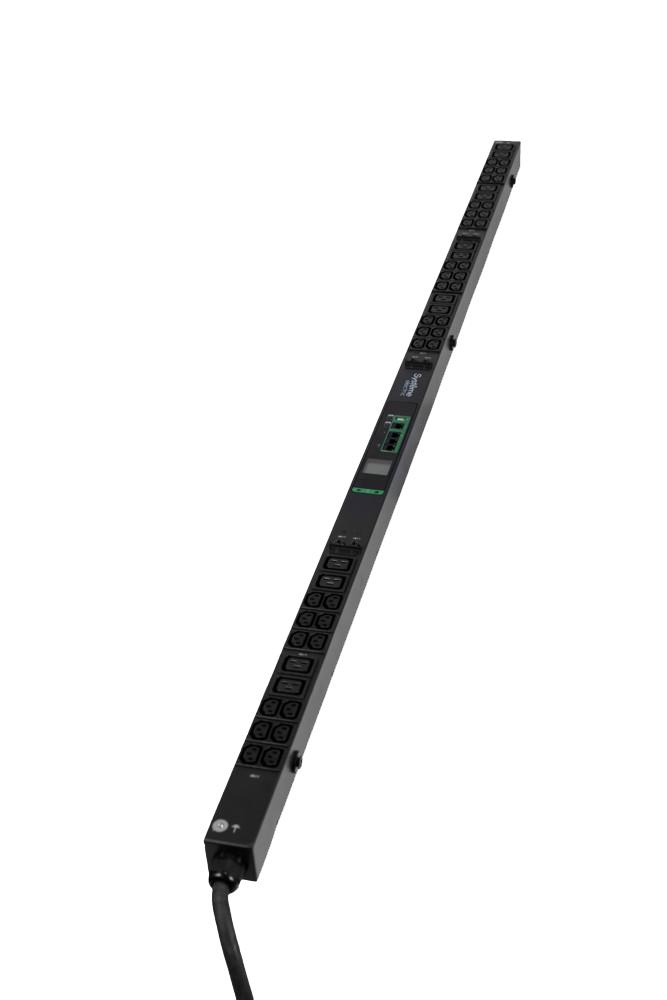 БРП Uniprom, с мониторингом, 0U, 400В, 3Ф, 32A, 36xC13 12xC19, 3м кабель, IEC309, UP8886