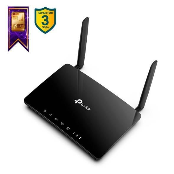TP-Link Archer MR500 Гигабитный Wi-Fi роутер AC1200 со встроенным модемом 300 Мбит/с 4G+ LTE Advanced Cat6