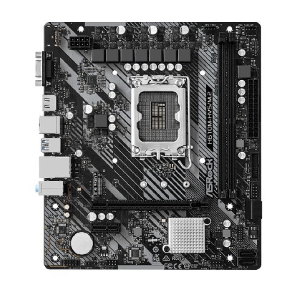 Asrock H610M-HVS/M.2 R2.0, LGA 1700, Intel H610, mATX, Ret