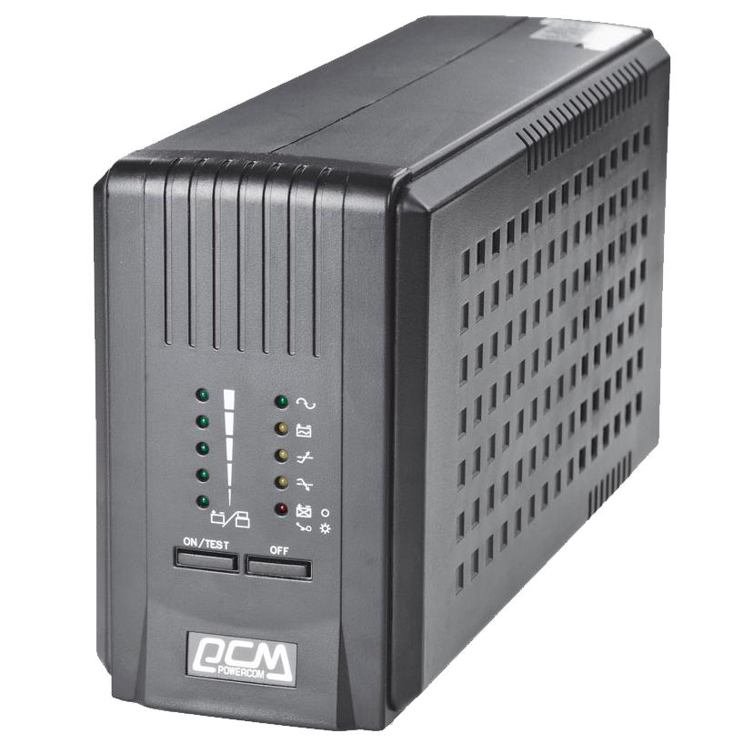 Источник бесперебойного питания Powercom Smart King Pro+ SPT-500 400Вт 500ВА черный/ UPS Powercom Smart King Pro+ SPT-500 400W 500Va black, SPT-500-II