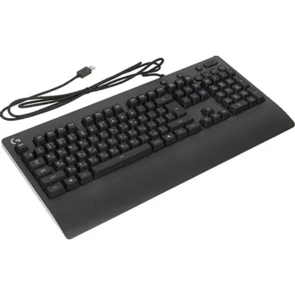 920-008092 Logitech Клавиатура игровая G213 Prodigy, оригинальная заводская гравировка RU/LAT