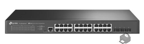 TP-Link SG3428X-M2 Управляемый коммутатор JetStream уровня 2+ с 24 портами 2,5 Гбит/с и 4 портами SFP+ 10 Гбит/с