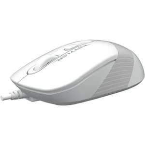 Мышь компьютерная A4Tech Fstyler FM10S белый/серый 1600dpi/USB/4but, FM10S USB WHITE