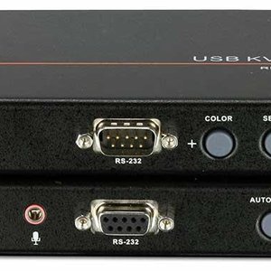 Удлинитель консоли (клав./мышь USB+мон.+аудио+RS232) на 200м/ USB KVM EXTENDER W/1.8M W/230V ADP, CE770