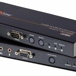 Удлинитель консоли (клав./мышь USB+мон.+аудио+RS232) на 200м/ USB KVM EXTENDER W/1.8M W/230V ADP, CE770