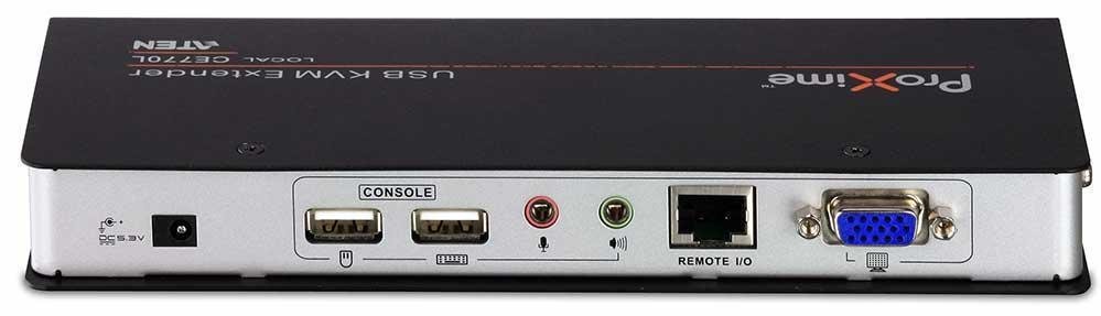 Удлинитель консоли (клав./мышь USB+мон.+аудио+RS232) на 200м/ USB KVM EXTENDER W/1.8M W/230V ADP, CE770