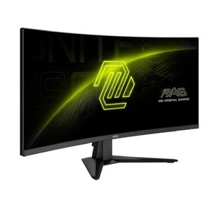MSI MAG 34" 346CQ {VA Curved 3440x1440 180Hz 1ms 300cd 2xHDMI DisplayPort Internal Vesa}, 9S6-3DD71M-016