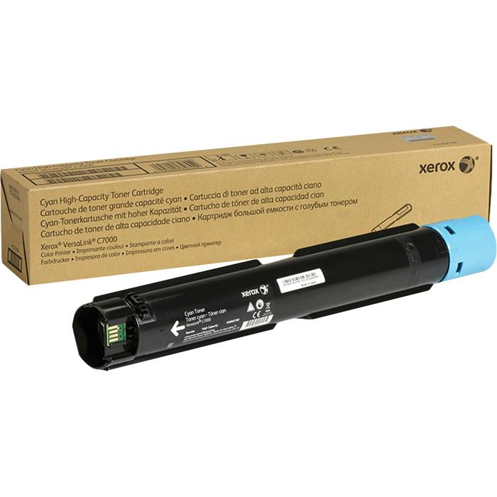 Голубой тонер-картридж повыш. емк./ VLC7000 HiCap Cyan Cartridge, 106R03768