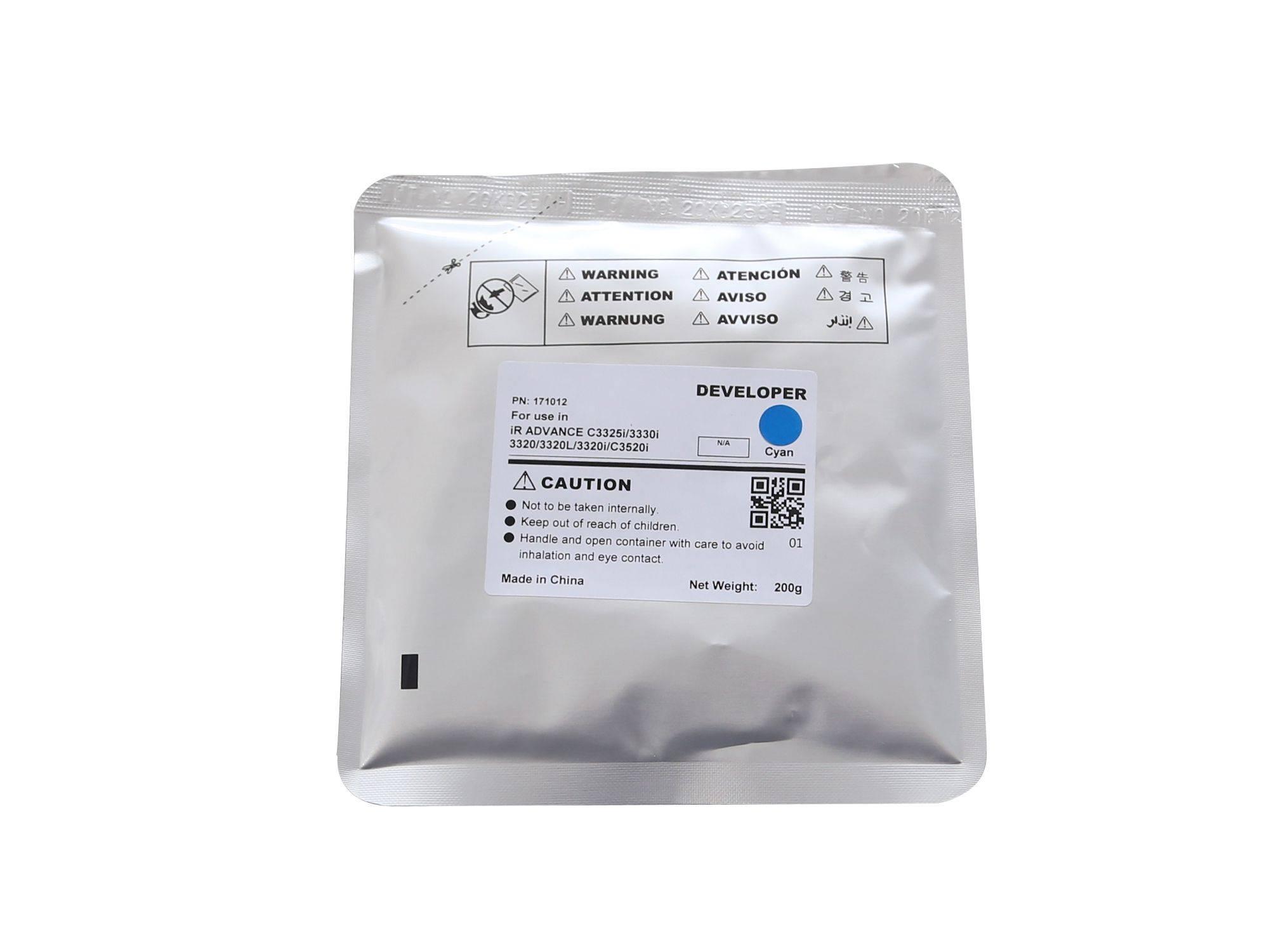 Девелопер для CANON iR ADVANCE C3320/3325i/3330/3525i/3530i Cyan, 200г, 240000 стр. (FM1-B266-Dev) CET, CET171012