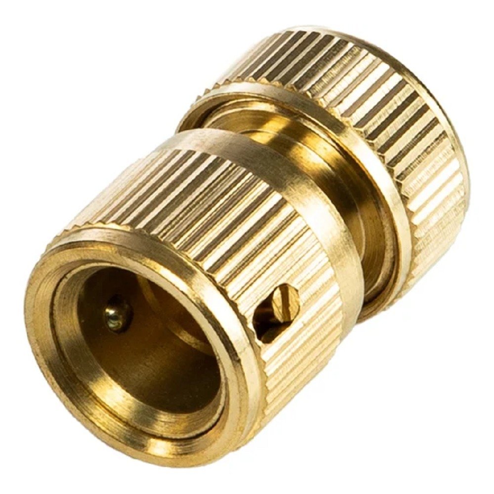 Rexant (62-0309-F) Коннектор для шланга латунный, быстросъемный, 1/2"