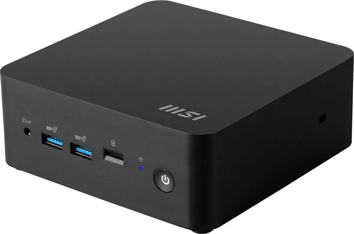 Персональный компьютер MSI Cubi NUC AI+ 2MG Core Ultra 5 226V (2.1GHz), 16Gb LPDDR5, 512GB SSD M.2, Intel Graphics, WiFi, BT, no keyboard&mouse, noOS, 1y war-ty, 9S6-B20611-050